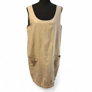 Workshop Andrea Jovine linen dress Size 10